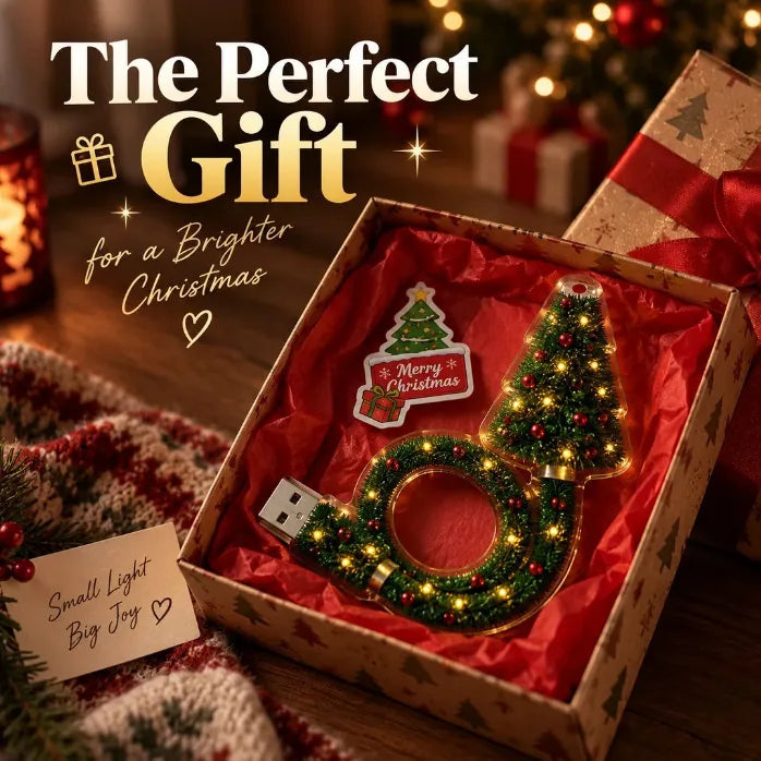 Festive Holiday Projection Lamp